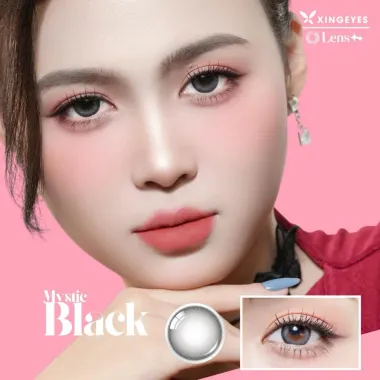 (Giá 1 chiếc)Lens 1Day Mystic Black chống ánh sáng xanh