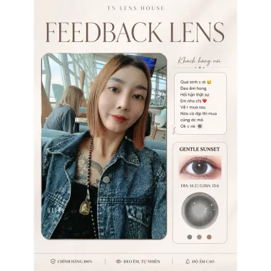 (Giá 1 Chiếc) Lens 1 Ngày HIBOU COLLECTION