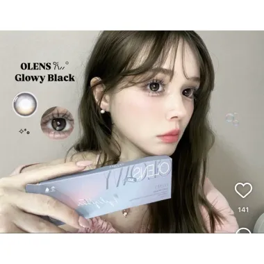 (GIÁ 1 ĐÔI) Glowy Series - Lens 1 Day Olens - Chính Hãng Korea
