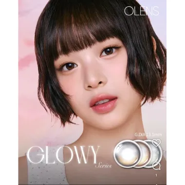 (GIÁ 1 ĐÔI) Glowy Series - Lens 1 Day Olens - Chính Hãng Korea