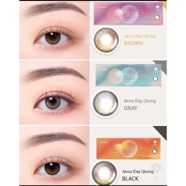 (GIÁ 1 ĐÔI) Lens 1Day Series Qloring - LENSME