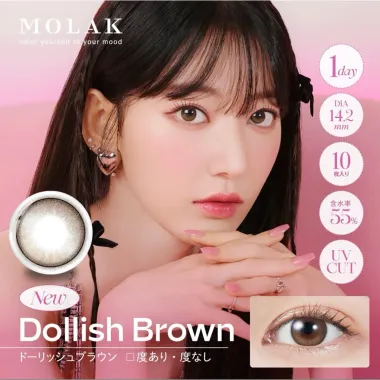 (GIÁ 1 ĐÔI) Molak 1Day – lens Nhật chính hãng