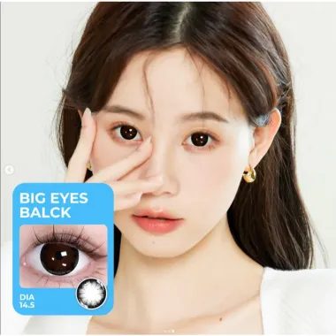 BST Big Eyes Series Black - Brown 14.5mm lens ̉ tháng UYAAI/Fresh Lady