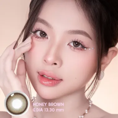 Honey Brown Tông nâu mật ong giãn nhẹ 14.2mm Len 6 tháng