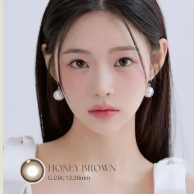 Honey Brown Tông nâu mật ong giãn nhẹ 14.2mm Len 6 tháng