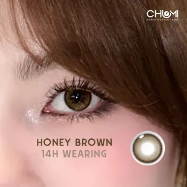 Honey Brown Tông nâu mật ong giãn nhẹ 14.2mm Len 6 tháng