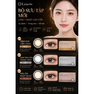  Lens 1 Ngày Xing Eyes Chống Tia UV BST mới