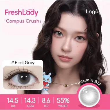 Lens 1Day FRESH LADY/UYAAI NỘI ĐỊA TRUNG CHỨA VITAMIN B