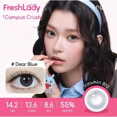Lens 1Day FRESH LADY/UYAAI NỘI ĐỊA TRUNG CHỨA VITAMIN B