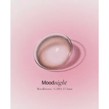  LENS 1DAY Moodnight Brown chính hãng từ OLENS