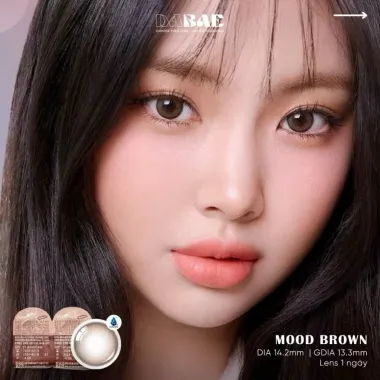  LENS 1DAY Moodnight Brown chính hãng từ OLENS