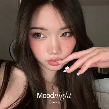  LENS 1DAY Moodnight Brown chính hãng từ OLENS