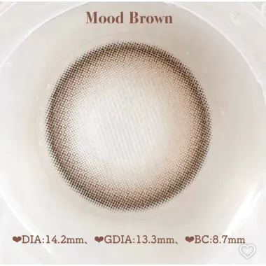  LENS 1DAY Moodnight Brown chính hãng từ OLENS