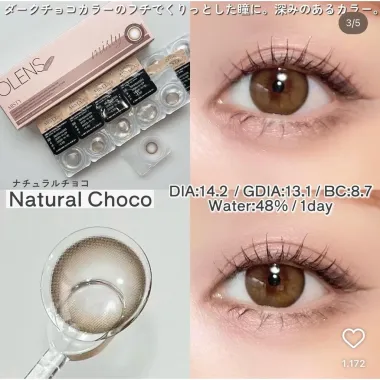 Lens 1Day OLENS MISTY – ASH GRAY & CHOCO