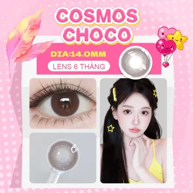 Lens COSMOS SERIES không giãn 14.0mm tự nhiên-6 tháng Fresh Lady