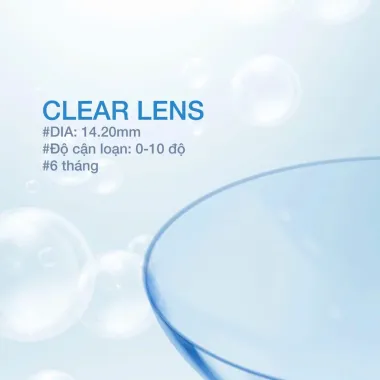 Lens trong suốt mắt thở cho mắt thở 14h Chumi