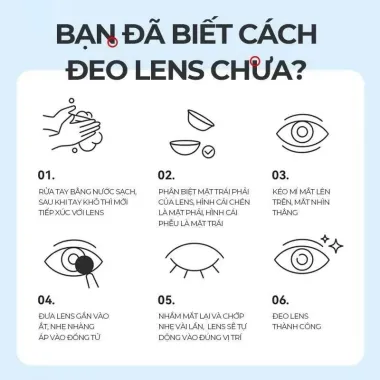 Lens Trong Suốt 1Day Fresh Lady (Giá 1 Đôi)