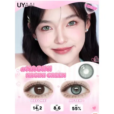 Series Lens 1 Ngày UYAAI Nagini giãn nhẹ 14.2mm (Giá 1 Đôi)