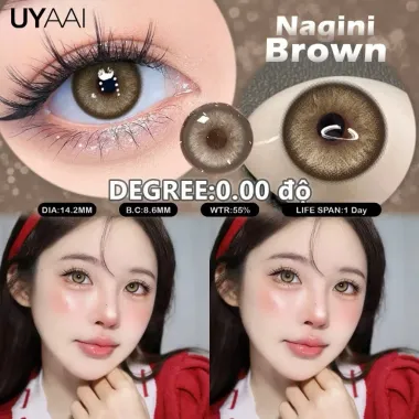 Series Lens 1 Ngày UYAAI Nagini giãn nhẹ 14.2mm (Giá 1 Đôi)