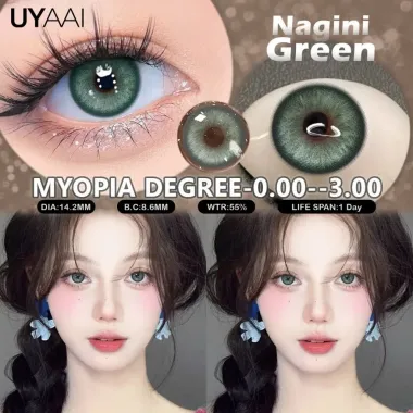Series Lens 1 Ngày UYAAI Nagini giãn nhẹ 14.2mm (Giá 1 Đôi)