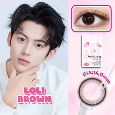Series Loli lens 6 Tháng Fresh Lady không giãn 14.0mm