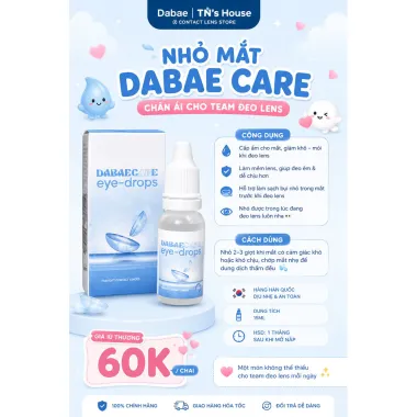 DABAE CARE – CHÂN ÁI CHO TEAM ĐEO LENS