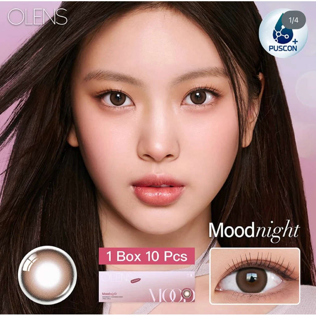 Lens 1Day Moodnight Mood Choco - Olens Chính Hãng