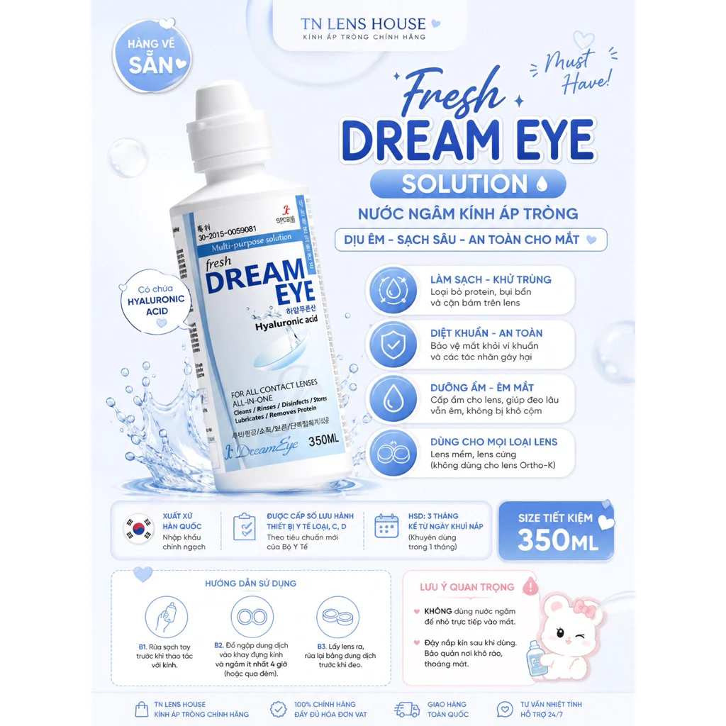 NƯỚC NGÂM LENS DREAM EYE