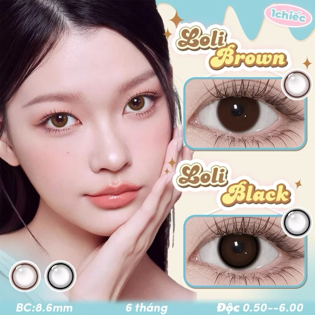 Series Loli lens 6 Tháng Fresh Lady không giãn 14.0mm